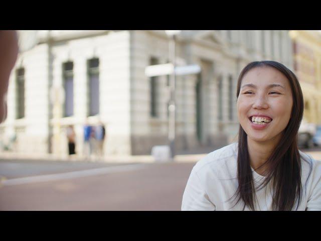 Meet Esther, an international Notre Dame Uni student from Hong Kong.