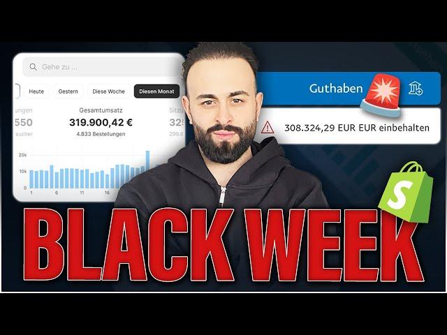 SHOPIFY REKORDE & 300.000€ GESPERRT | Apo Svalley Black Week