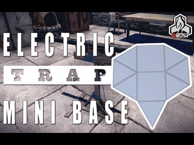 #Rust - Электрическая ловушка\ дом ловушка\ mini electric trap base