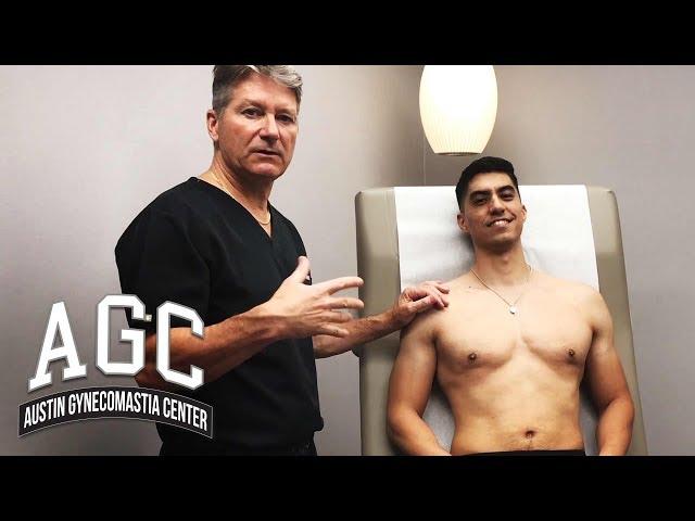 Final Steps of Gynecomastia Treatment with Carlos and Dr. Caridi