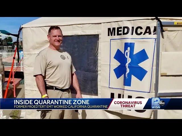 Local paramedic back from coronavirus quarantine zone