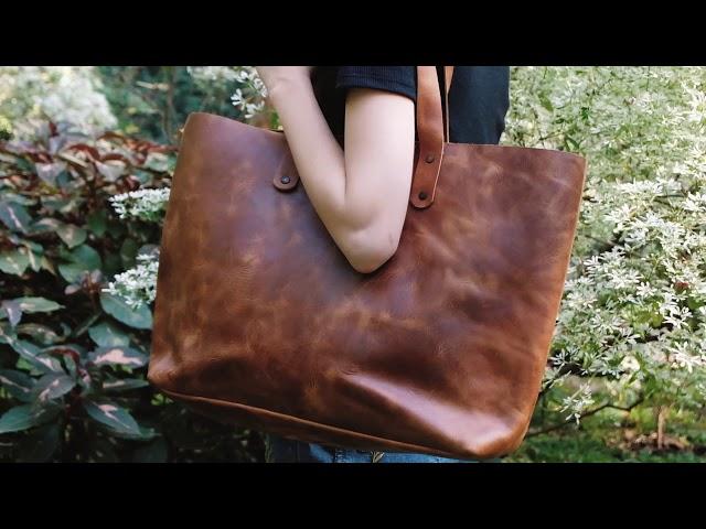 Leather Tote Bag | Atitlan Leather