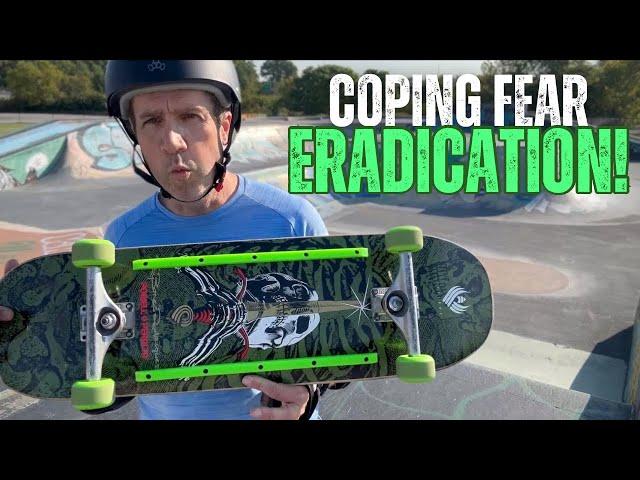 How to Skate & Eradicate Coping Fear (Learning Fakie Rock at 51 YO)