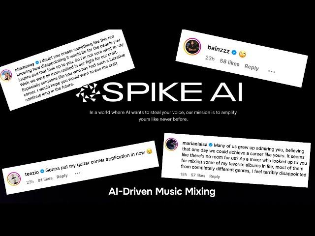 Spike Stent’s AI Mixing Plugin: The End of Mixing Engineers?