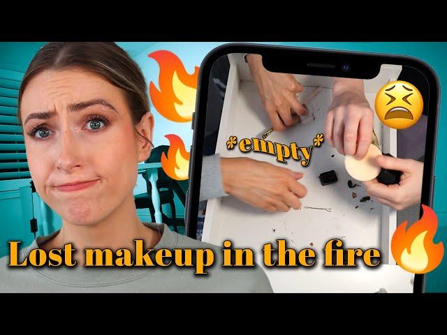 AFTER FIRE: CHAOTIC BEAUTY HAUL & DECLUTTER