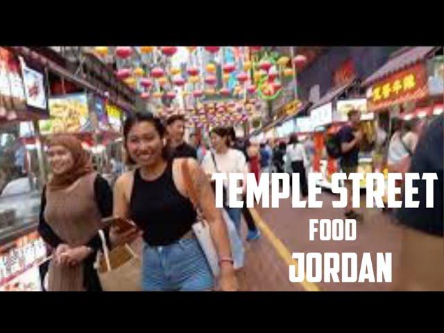 TEMPLE STREET FOOD JORDAN HONGKONG