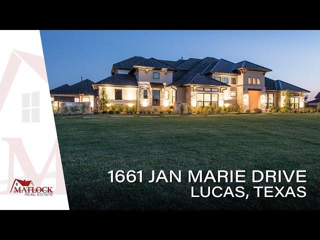 1661 Jan Marie Drive, Lucas, Texas - Luxury Real Estate in Lovejoy ISD 4K