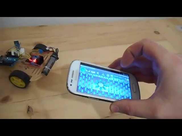 Bluetooth Controlled Car through Arduino part 3