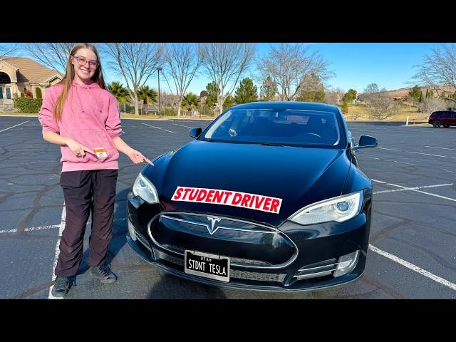 Drivers Ed in a TESLA!