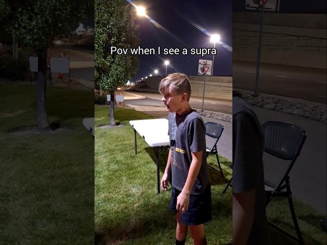 The supra meet was crazy!.. #supra #youtubeshorts #blowup #carvlogger #cars #funny #trending #like