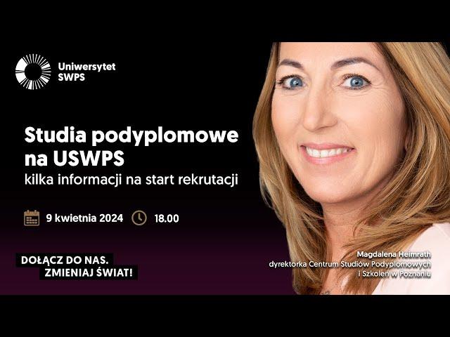 Studia podyplomowe na USWPS