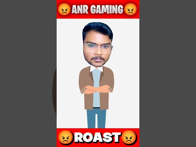 ANR GAMING ROAST  | ANGRY FACE CAM STREAMER  | #shorts #shortfeed #anrgaming