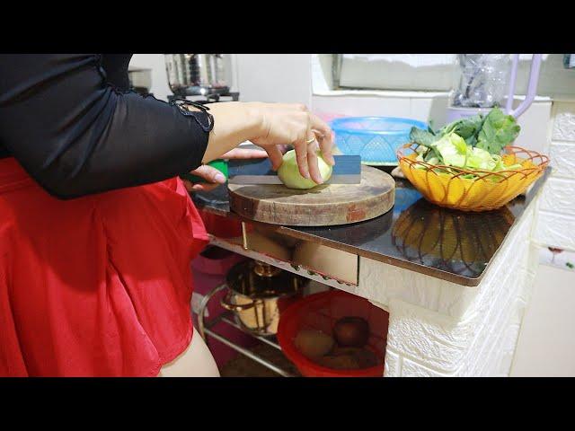 Why is dew soup cooked with kohlrabi so delicious? How to cook delicious soup | Kaye Torres Mp8386