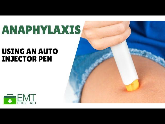 Anaphylaxis |  Adult First Aid  | EMT First Aid Training |