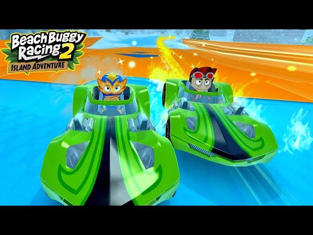 Twin Mill III Cup | El zipo Vs Rez | Beach Buggy Racing 2 IA Hot Wheels Edition