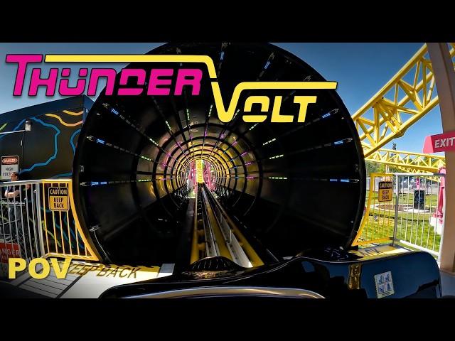 Thundervolt POV At Playland PNE New For 2024 Zamperla Coaster