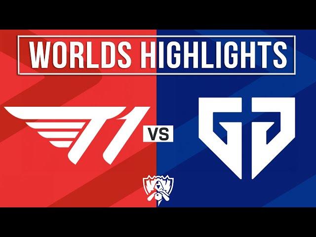 T1 vs GEN Highlights ALL GAMES | Worlds 2024 Semifinals | T1 vs Gen.G