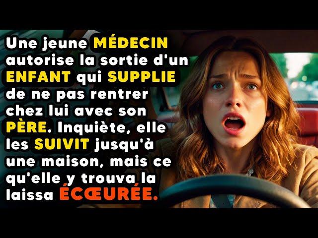 Une jeune MÉDECIN autorise la sortie d'un ENFANT qui SUPPLIE de ne pas rentrer chez lui avec son...