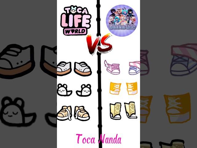 Pic One Toca life vs gacha life #tocalifeworld #shorts #gachalife