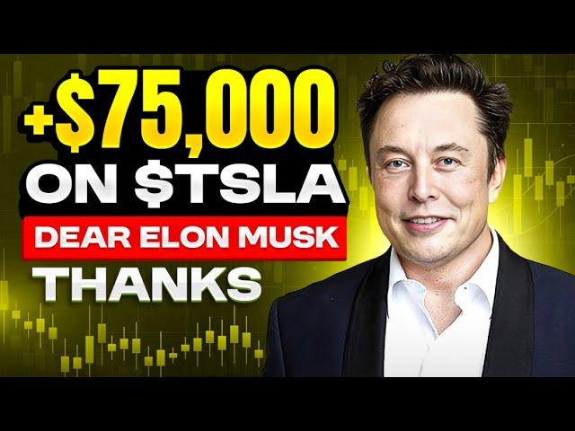 Day Trading $TSLA After Donald Trump Won