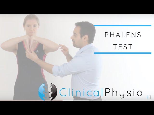 Phalens Test for Carpal Tunnel Syndrome | Clinical Physio