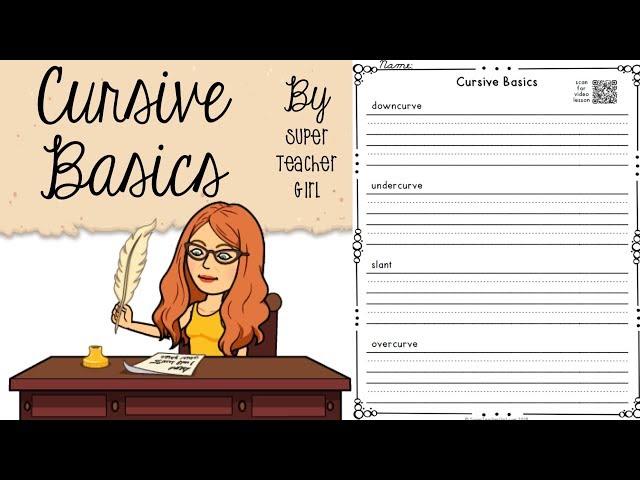 Cursive Writing for Beginners: Cursive Basics