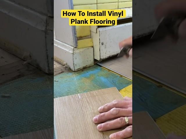 How To Install Vinyl Plank Flooring