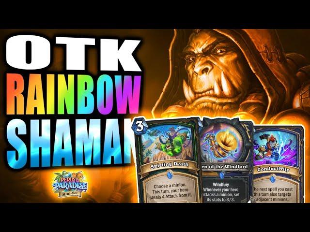 80% WR speedrun to legend with Rainbow Shaman. Best deck in game, not even close!