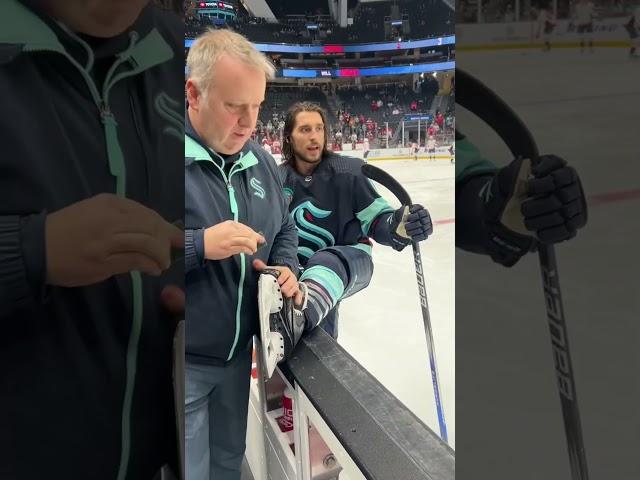 the way he just *zooms* away ️ #SeattleKraken #hockey #NHL