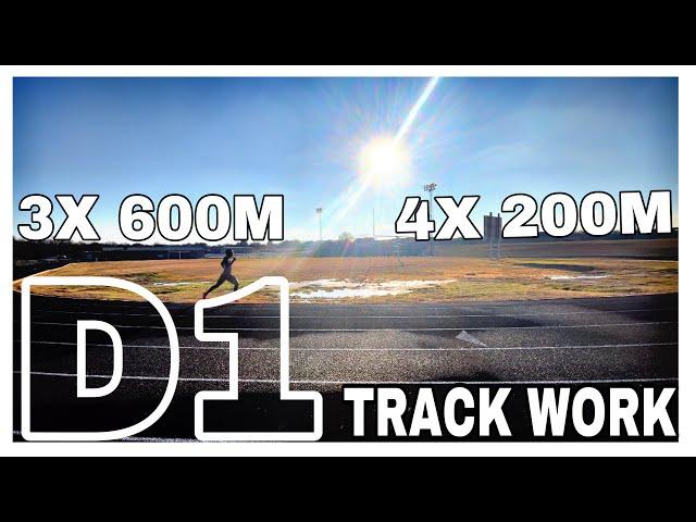 TRACK WORKOUT | Road to Arkansas Indoor Invitational 2024