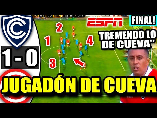 BRUTAL!! JUGADÓN DE CHRISTIAN CUEVA CON CIENCIANO VS DEPORTIVO GARCILASO 1 A 0 PARA TRIUNFAZO