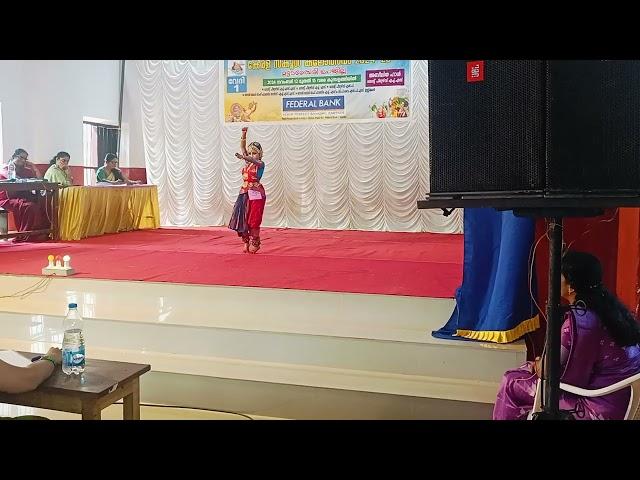 Bharathanatyam -subdistrict first with A grade