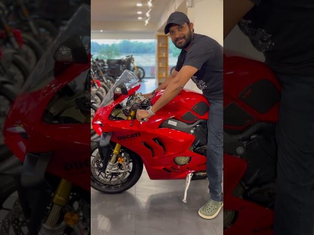 Ducati Panigale V4 With Custom Akrapovic Exhaust Listen  the Sound, Smoke