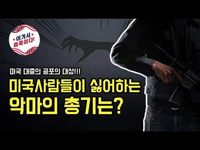 미국사람들이 싫어하는 악마의 총기는?