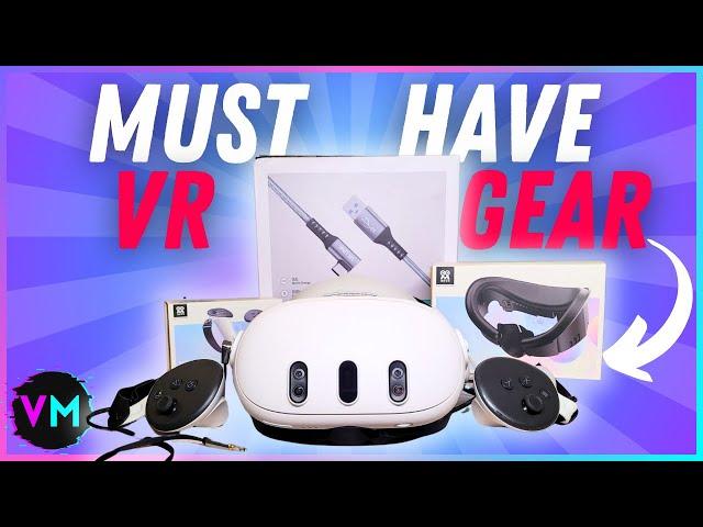 TOP ESSENTIAL Quest 3 VR Accessories in 2024 | Ultimate Guide 