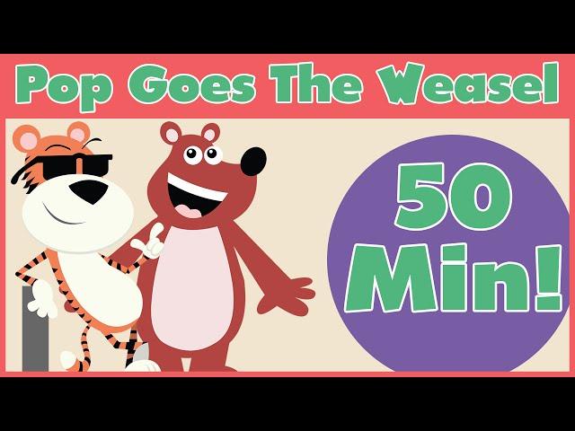 Pop Goes the Weasel and More! |  50 Mins of Nursery Rhymes From Baby Genius