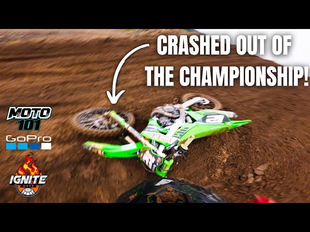 ALL OUT FOR THE MX2 CHAMPIONSHIP! (CRASH)