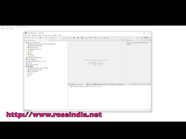 How to configure tomcat server in eclipse IDE?