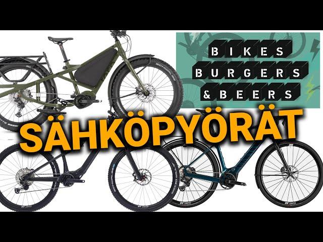 566. Sähköpyörät: Tern Orox, Caynyon Grizl ja Superior iXF @ Bikes, Burgers& Beers 2024 Fiskars