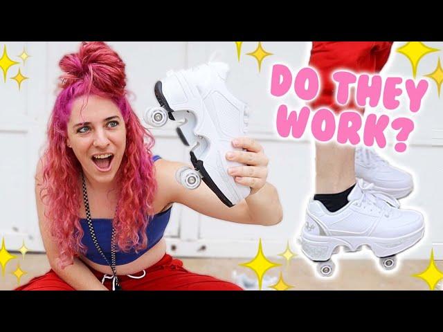 KICK Roller Skate Shoes REVIEW!