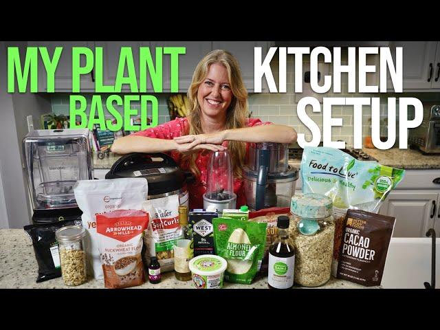 Plant-Based Kitchen Essentials | Get Setup for Success! #vegankitchen