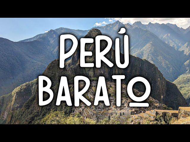 Conoce Perú con POCO DINERO y ahorra con estos tips 