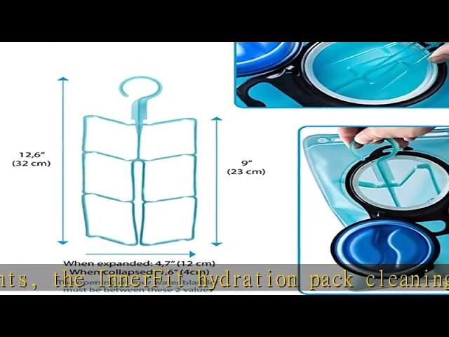 InnerFit Hydration Bladder Cleaning Kit - 5 in 1 Water Bladder Cleaning Kit for Universal Bladders