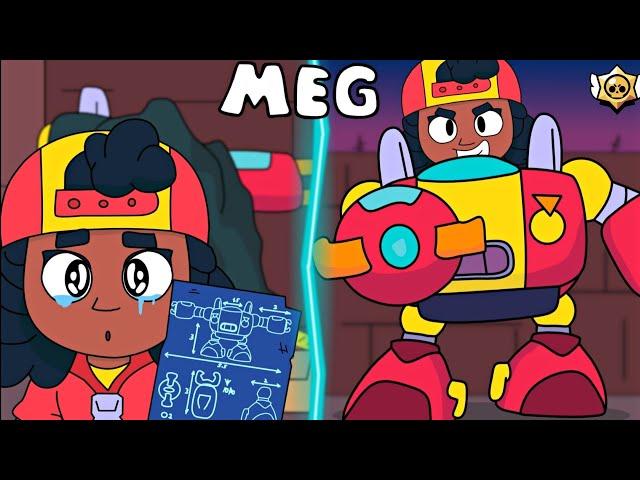 BRAWL STARS ANIMATION - MEG ORIGIN