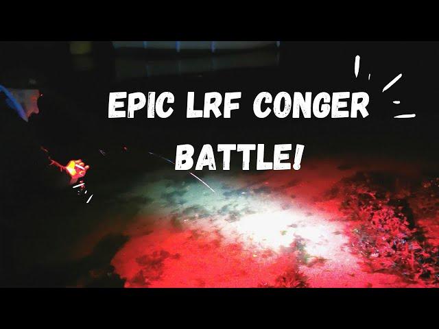 Light Rock Fishing - Epic LRF Conger Battle!