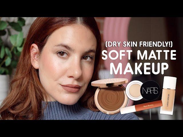 soft-matte makeup that's *dry skin friendly* !