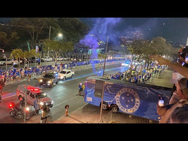 Cruzeiro chegou para Decisão contra O Boca jr