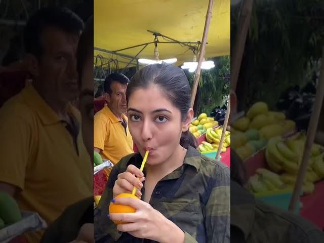 Pure orange juice 25/-