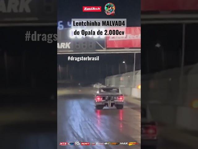 Opala V8 de 2.000cv! #opala #arrancada #dragracing #v8 #shorts #dragsterbrasil #pascoaldragster