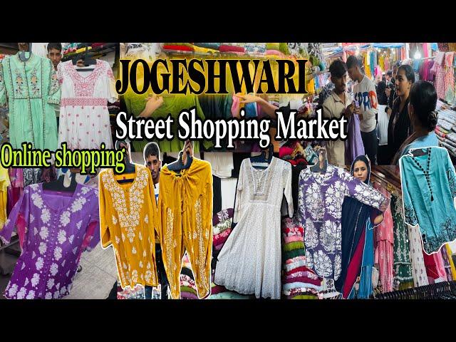 Jogeshwari |Latest Collection In,Chickankari,1 Piece Top,Gown |Street Shopping Market|Vaishali Nagar